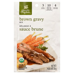 GRAVY MIX BROWN ORGANIC 28 G SIMPLY ORGANIC