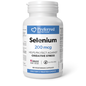 SELENIUM 200 MCG 60 CAPS PREFERRED NUTRITION