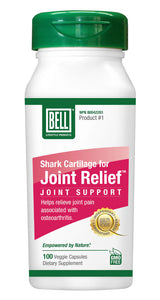 JOINT RELIEF SHARK CARTILAGE 100 CAPS BELL