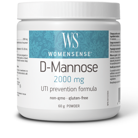 D-MANNOSE 2000 MG 60 G WOMENSENSE