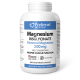 MAGNESIUM BISGLYCINATE 200 MG 300 CAPS PREFERRED NUTRITION