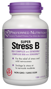 SUPER STRESS B 120 CAPS PREFERRED NUTRITION