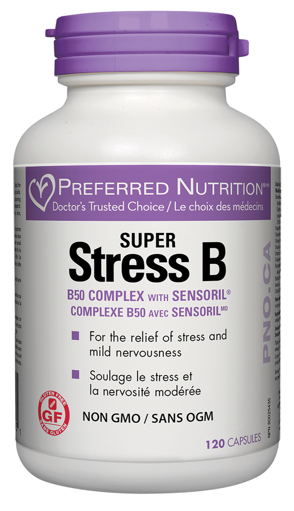 SUPER STRESS B 120 CAPS PREFERRED NUTRITION