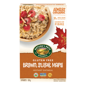 BROWN SUGAR MAPLE OATMEAL 320 G NATURE'S PATH