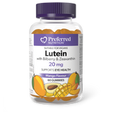 LUTEIN MANGO FLAVOUR 20 MG 60 GUMMIES PREFERRED NUTRITION