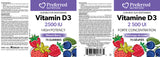 VITAMIN D3 MIXED BERRY 2500 IU 75 GUMMIES PREFERRED NUTRITION