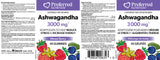 ASHWAGANDHA MIXED BERRY 3000 MG 45 GUMMIES PREFERRED NUTRITION