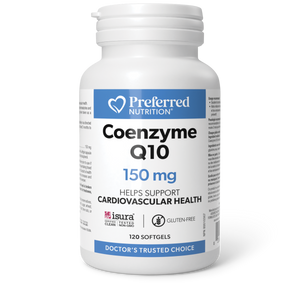 COENZYME Q 10 150 MG 120 GELS PREFERRED NUTRITION