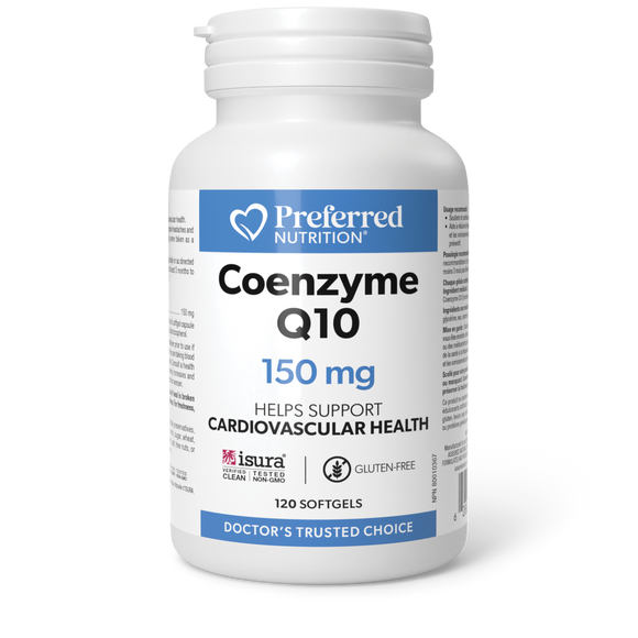 COENZYME Q 10 150 MG 120 GELS PREFERRED NUTRITION