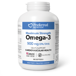 OMEGA-3 900 MG EPA/DHA 90 GELS PREFERRED NUTRITION