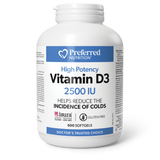 VITAMIN D3 2500 IU 600 GELS PREFERRED NUTRITION