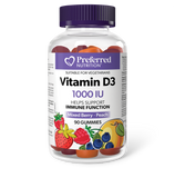 VITAMIN D3 MIXED BERRY 1000 IU 90 GUMMIES PREFERRED NUTRITION