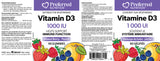 VITAMIN D3 MIXED BERRY 1000 IU 90 GUMMIES PREFERRED NUTRITION