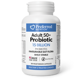 ADULT 50+ PROBIOTIC 15 BILLION 30 CAPS PRFERRED NUTRITION