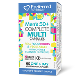 MEN'S 50+ COMPLETE MULTI 60 CAPS PREFERRED NUTRITION