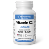 VITAMIN K2 120 MCG 120 CAPS PREFERRED NUTRITION