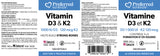 VITAMIN D3 1000 IU K2 120 MCG 120 GELS PREFERRED NUTRITION