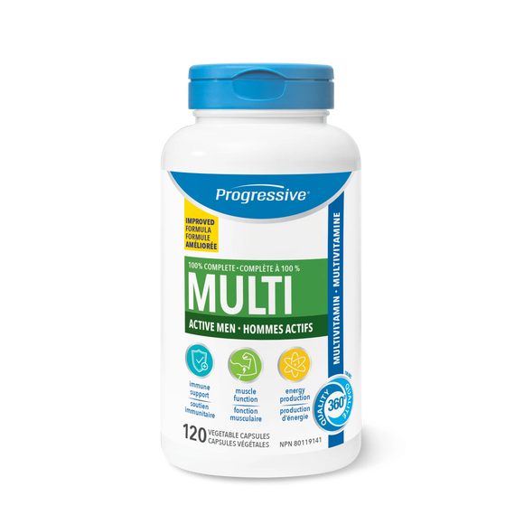 MULTI ACTIVE MEN 120 CAPS PROGRESSIVE