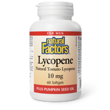 LYCOPENE 10 MG 60 SOFTGELS NATURAL FACTORS