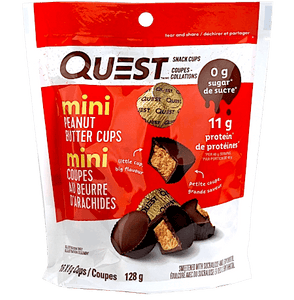 MINI PEANUT BUTTER CUPS 128G QUEST