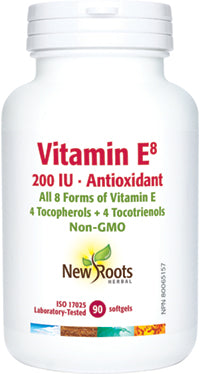 VITAMIN E8 200 IU 90 SOFTGELS NEW ROOTS