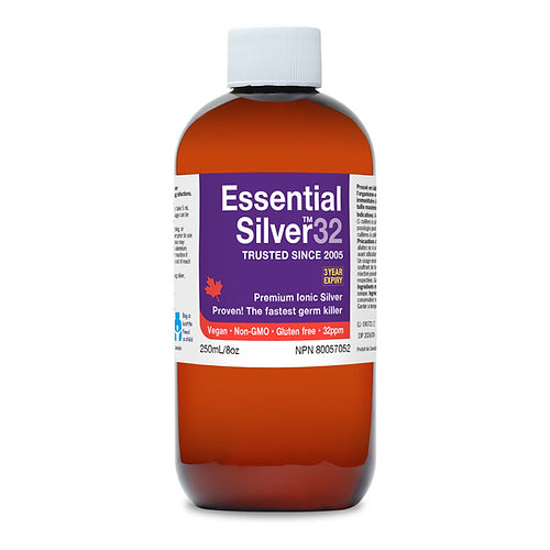 ESSENTIAL SILVER 32 PPM 250 ML JARDINE NATURALS