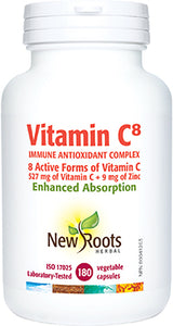 VITAMIN C8 180 CAPS NEW ROOTS