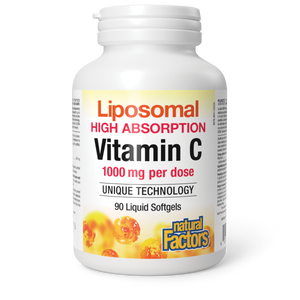 VITAMIN C LIPOSOMAL 90 GELS NATURAL FACTORS