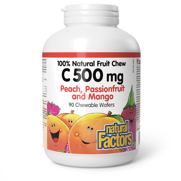 VITAMIN C PEACH MANGO 500 MG 90 CHEWABLES BIG FRIENDS