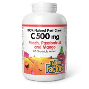 VITAMIN C PEACH MANGO 500 MG 180 CHEWABLES BIG FRIENDS