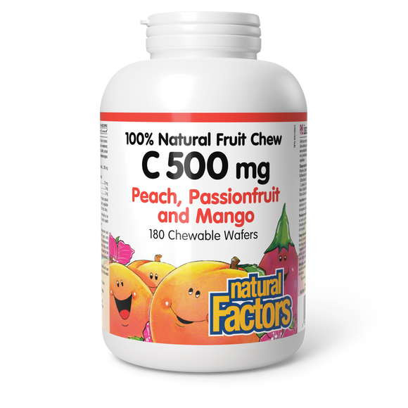 VITAMIN C PEACH MANGO 500 MG 180 CHEWABLES BIG FRIENDS