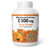 VITAMIN C TANGY ORANGE 500 MG 90 CHEWABLES NATURAL FACTORS