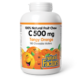 VITAMIN C TANGY ORANGE 500 MG 180 CHEWABLES NATURAL FACTORS