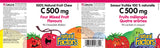 VITAMIN C MIXED FRUIT 500 MG 90 CHEWABLES NATURAL FACTORS