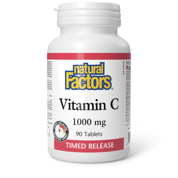 VITAMIN C TIME RELEASE 1000 MG 90 TABS NATURAL FACTORS