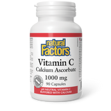 VITAMIN C CALCIUM ASCORBATE 1000 MG 90 CAPS NATURAL FACTORS