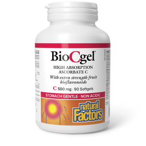 BIO C GEL 500 MG 90 SOFTGELS NATURAL FACTORS