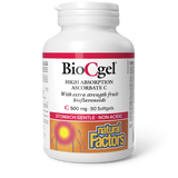 BIO C GEL 500 MG 90 SOFTGELS NATURAL FACTORS