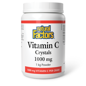 VITAMIN C CRYSTALS 1000 MG 1 KG NATURAL FACTORS