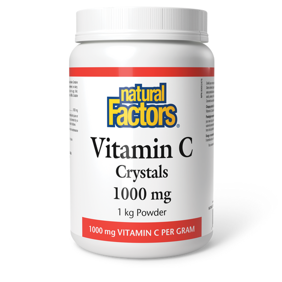 VITAMIN C CRYSTALS 1000 MG 1 KG NATURAL FACTORS