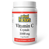 VITAMIN C CRYSTALS 1000 MG 1 KG NATURAL FACTORS