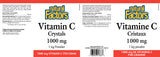 VITAMIN C CRYSTALS 1000 MG 1 KG NATURAL FACTORS