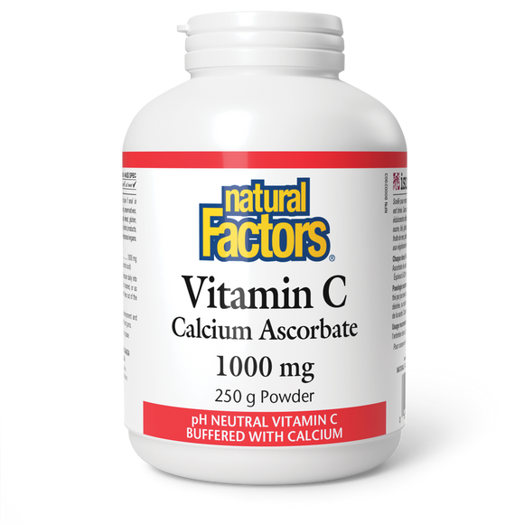 VITAMIN C CALCIUM ASCORBATE 1000 MG 250 G NATURAL FACTORS