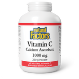 VITAMIN C CALCIUM ASCORBATE 1000 MG 250 G NATURAL FACTORS