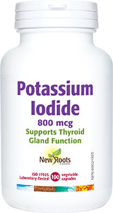 POTASSIUM IODIDE 100 CAPS NEW ROOTS