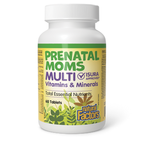 PRENATAL MOMS MULTI VITAMINS & MINERALS 60 TABS NATURAL FACTORS