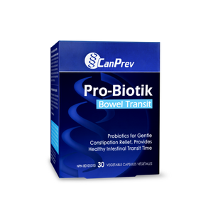 PRO-BIOTIK BOWEL TRANSIT 30 CAPS CANPREV