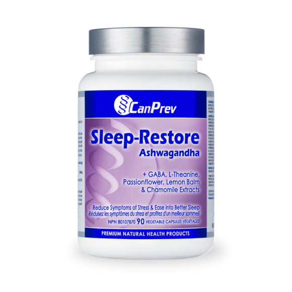 SLEEP-RESTORE ASHWAGANDA 90 CAPS CANPREV