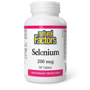 SELENIUM 200 MCG 90 TABS NATURAL FACTORS