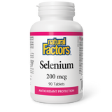 SELENIUM 200 MCG 90 TABS NATURAL FACTORS